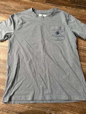 Southern Proper Youth Short-Sleeve Pocket T-Shirt — Gray